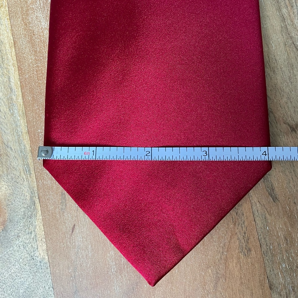 Robert Talbott Best Of Class Solid Red Satin Powe… - image 7